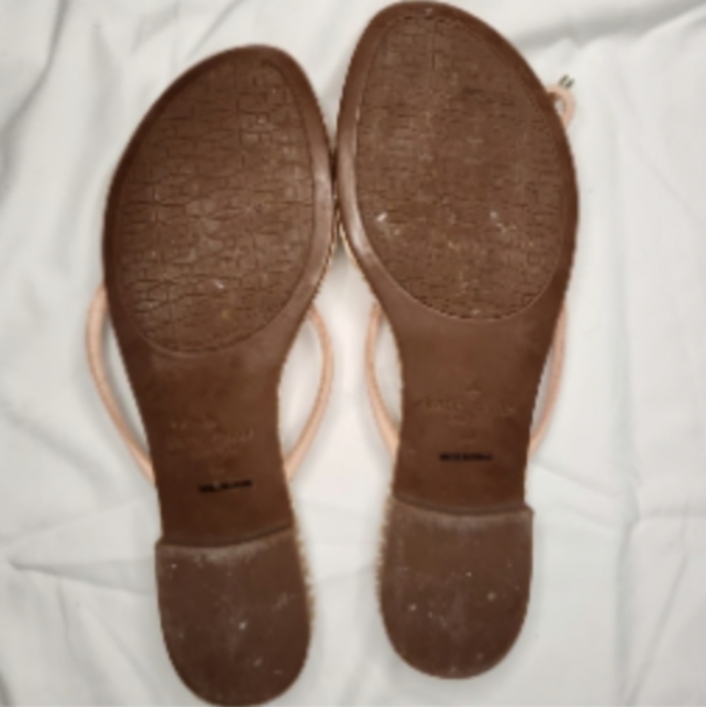 KATE SPADE Pink Bow Thong Sandals shoes - Picture 6 of 9